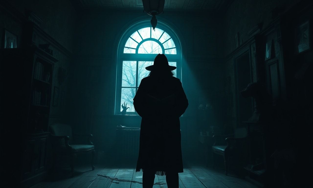 怪談と語り手のイメージ