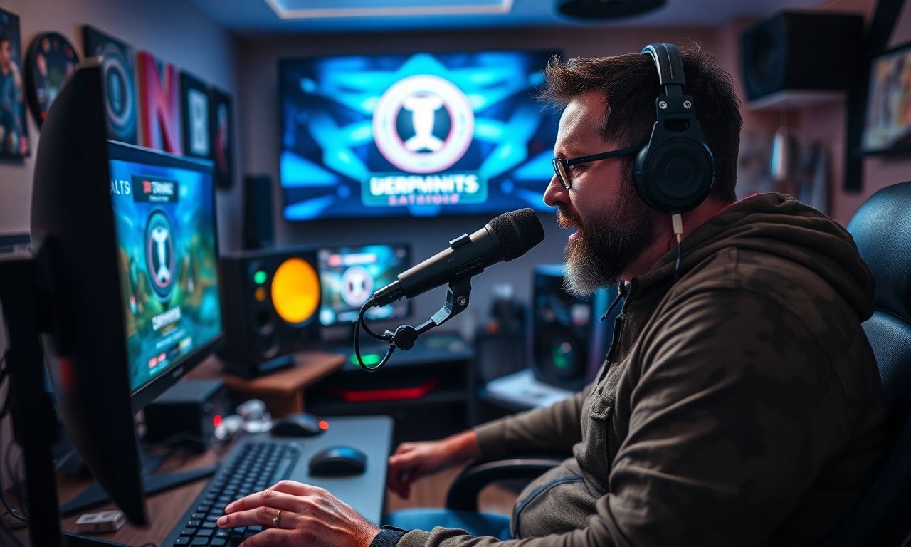 加藤純一さんの配信スタイルをイメージした画像