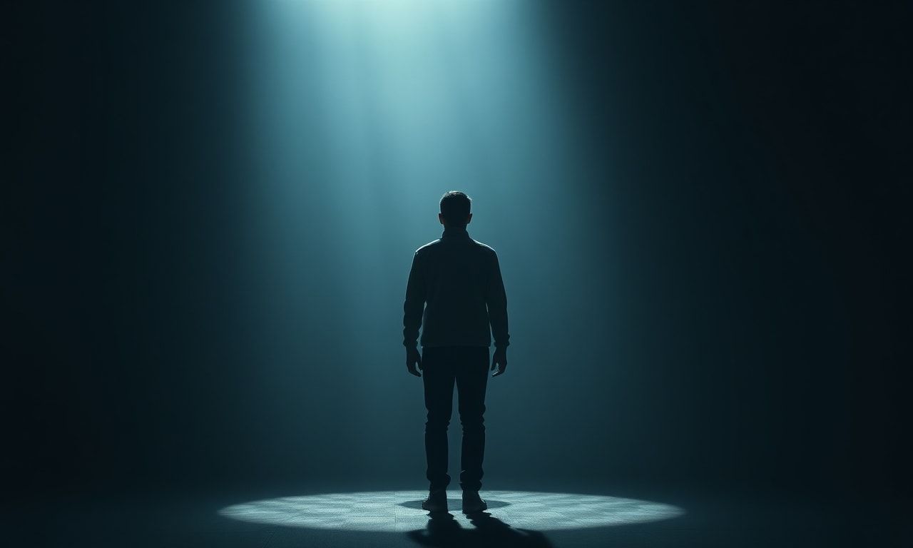 虚言癖の行く末を象徴する孤独な影