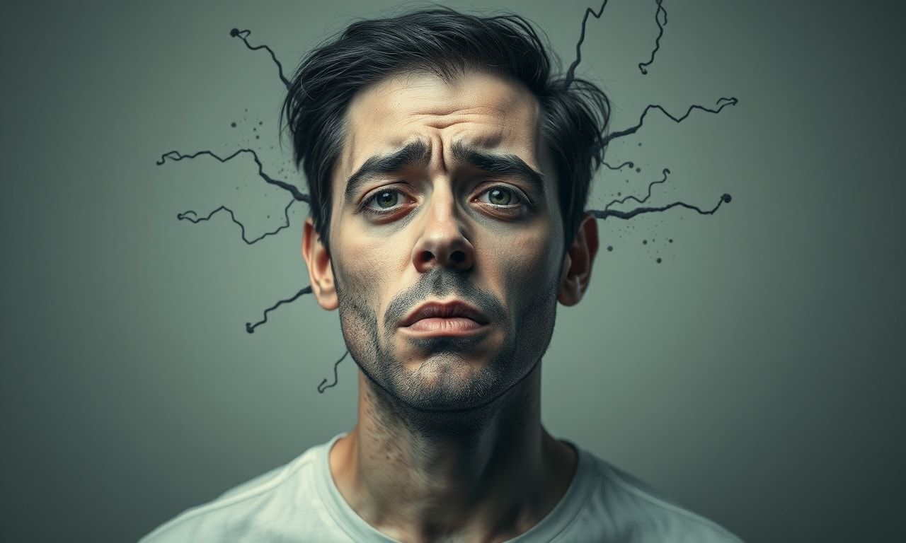 心の葛藤を抱える人物のイメージ