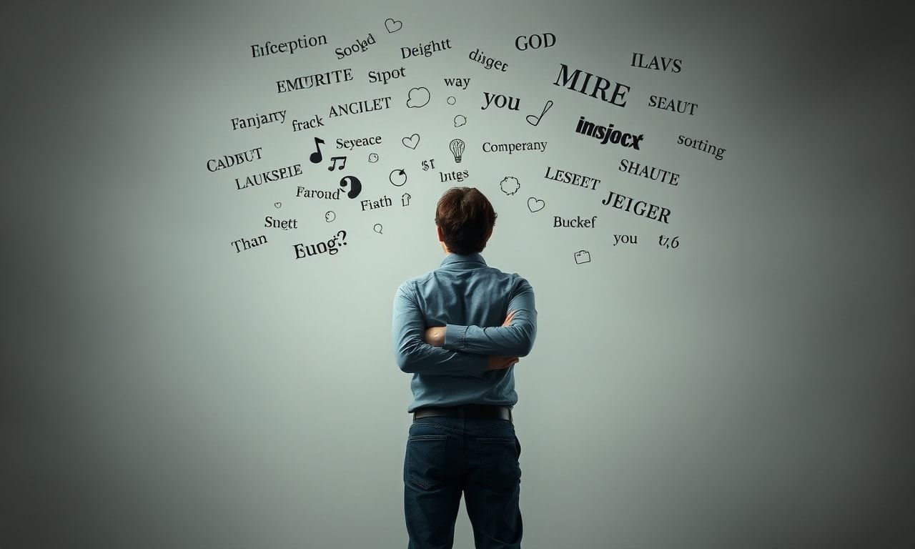 虚言癖と複雑な心理を表現したイメージ