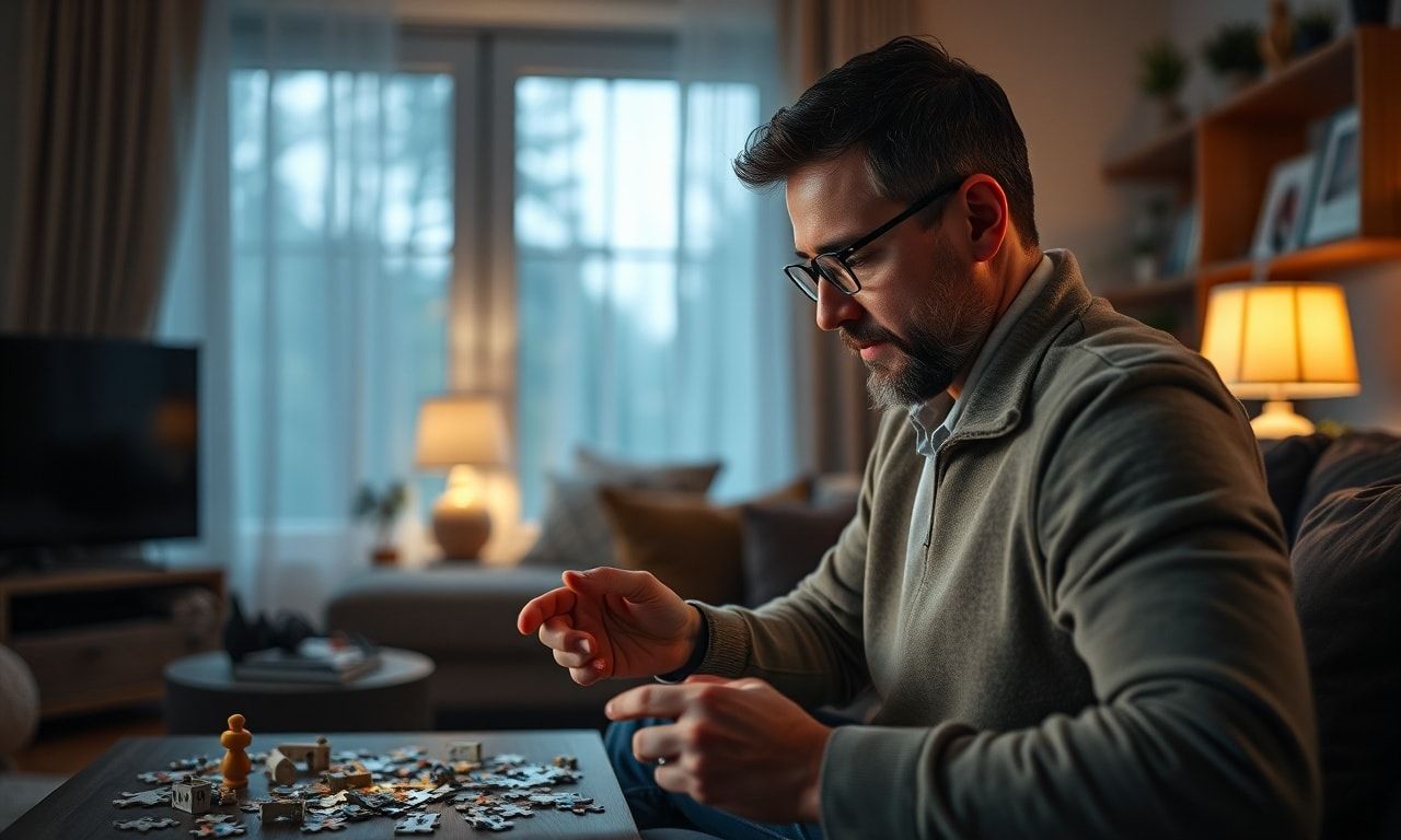 悩む男性のイメージ