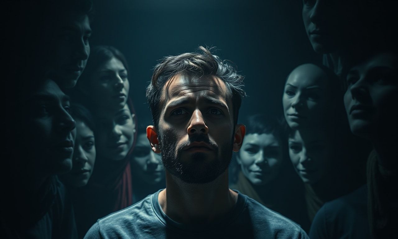 悩む女性と隠された真実