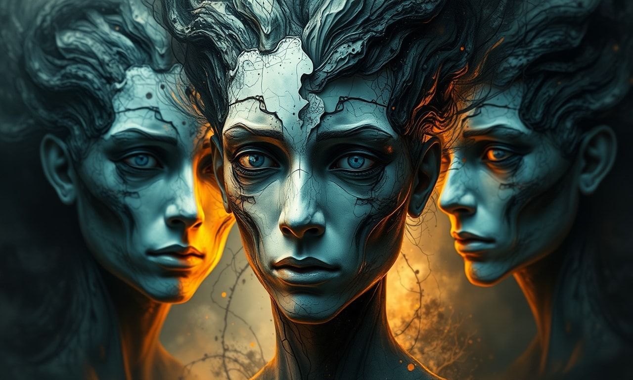 心と嘘の複雑な関係を表すイメージ画像