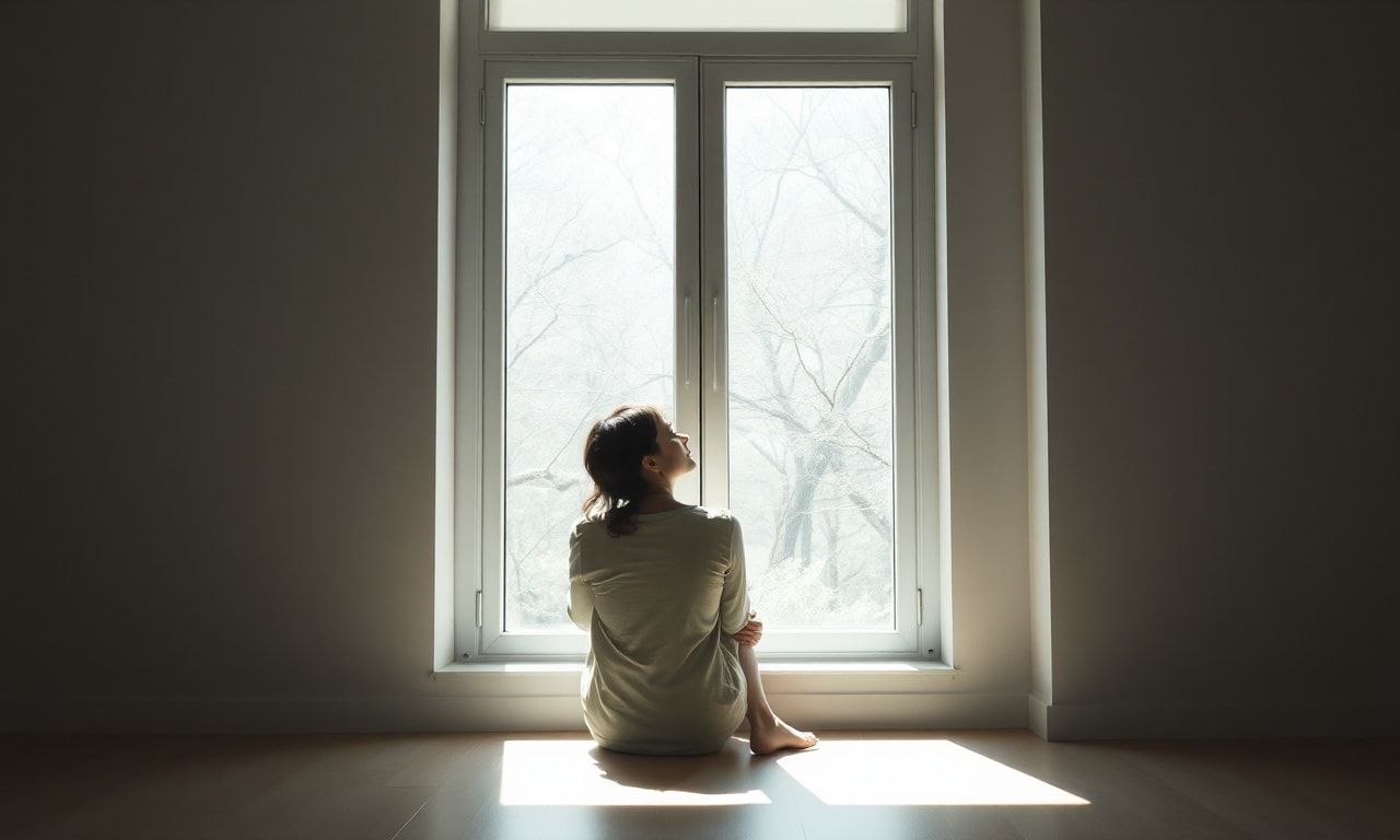 心の整理をする人物