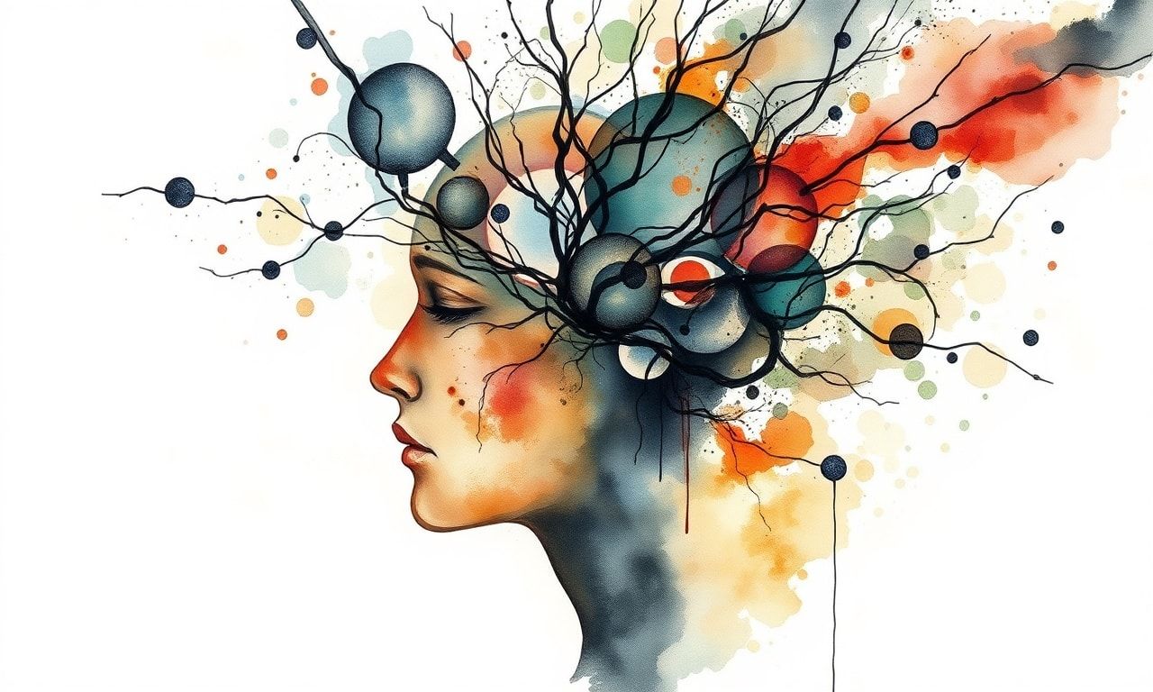 不安と複雑な心理のイメージ