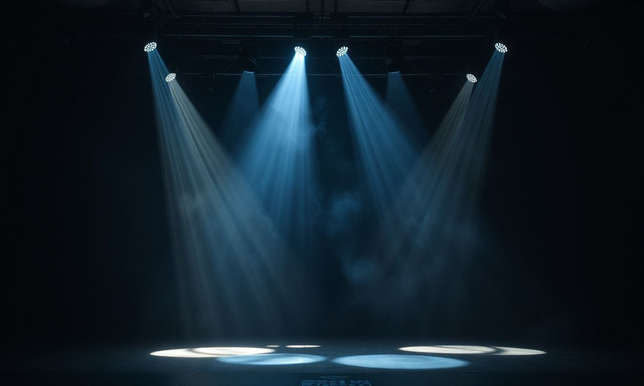 舞台のミステリアスな雰囲気