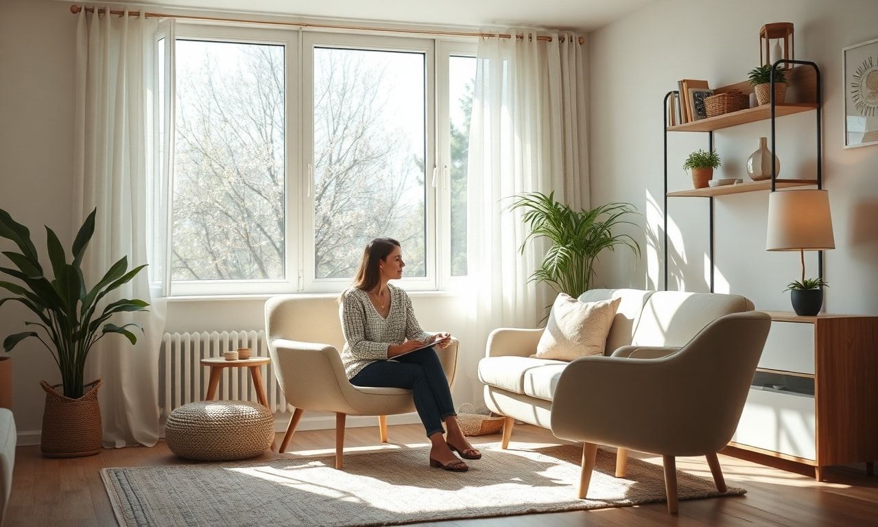 カウンセリングで心に向き合うイメージ画像