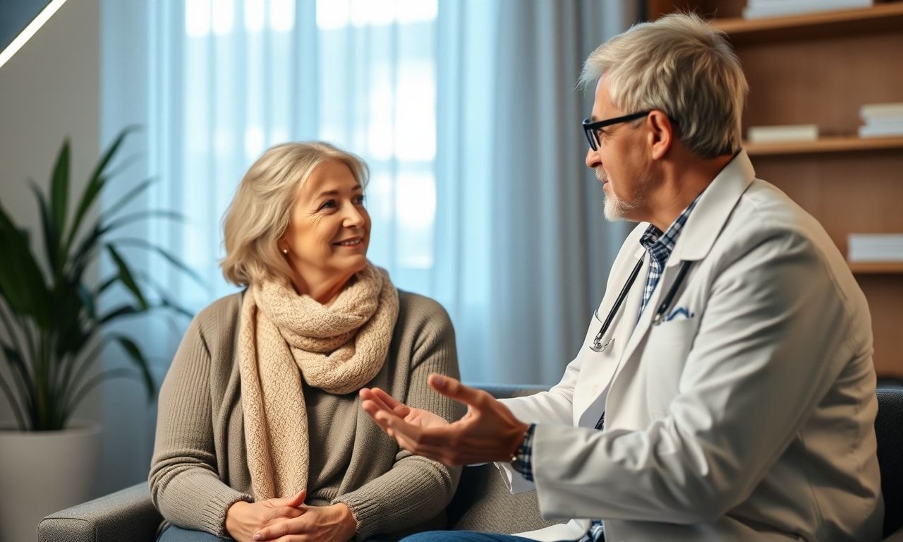 カウンセリングで向き合う様子