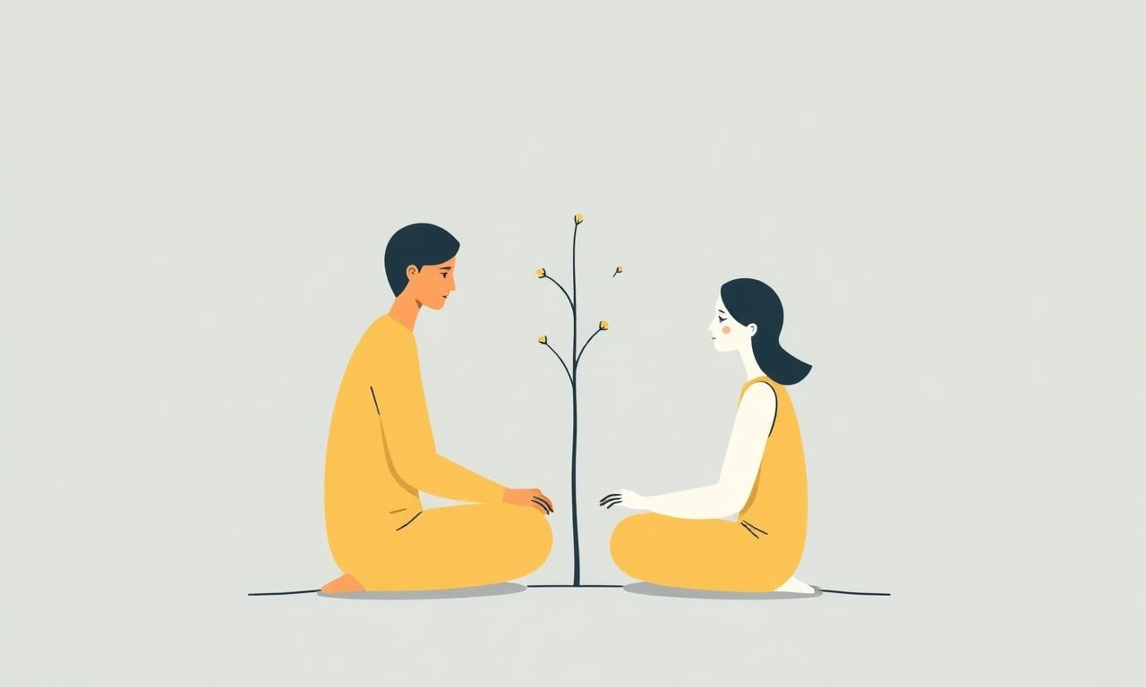 程よい距離感で付き合うイメージ