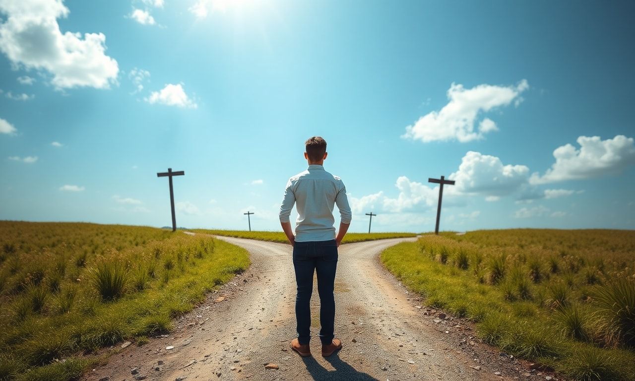 未来を選択するイメージ