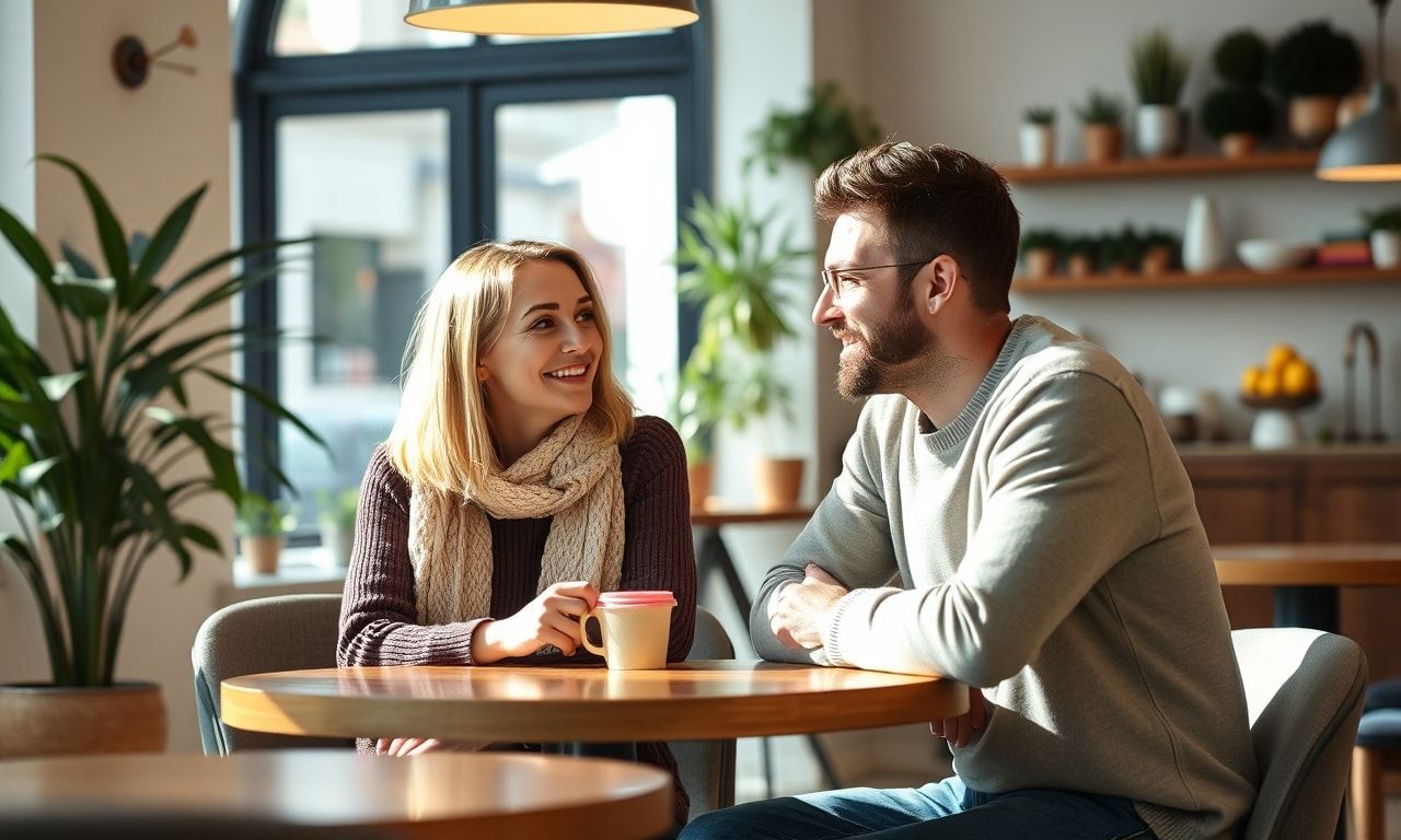 穏やかな対話の様子