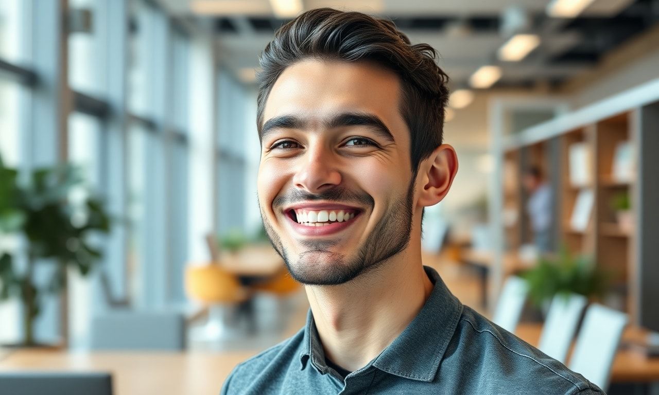 リーダーとしての責任感を持つ男性のイメージ