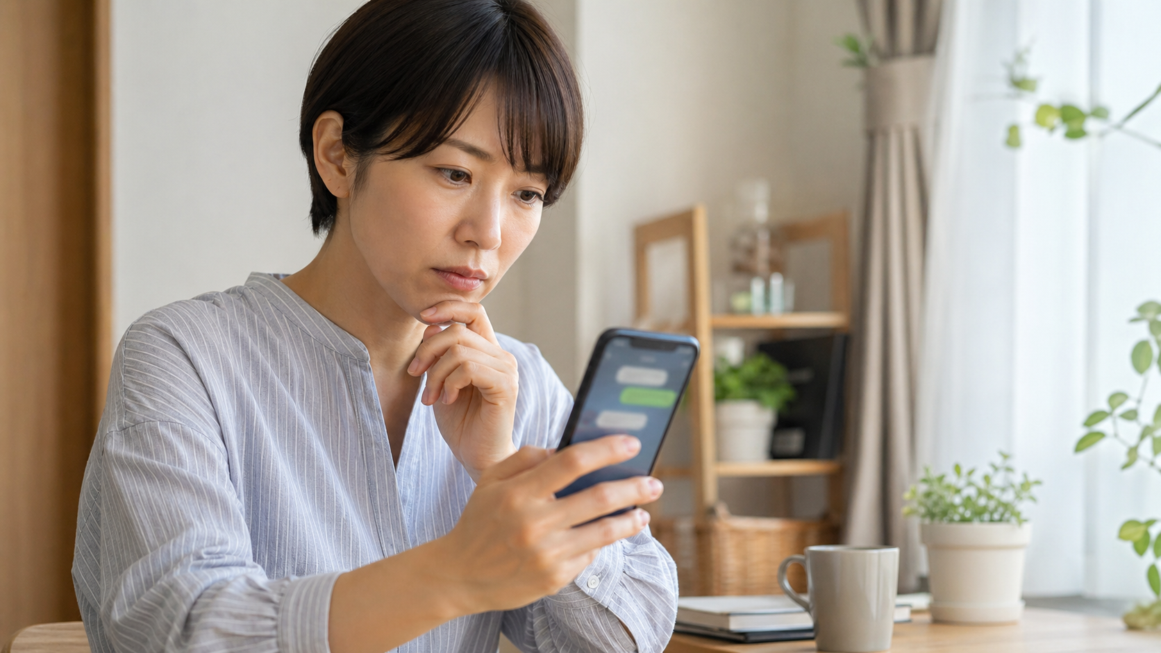 LINEで虚言癖が出る相手の返信に違和感を持つ人