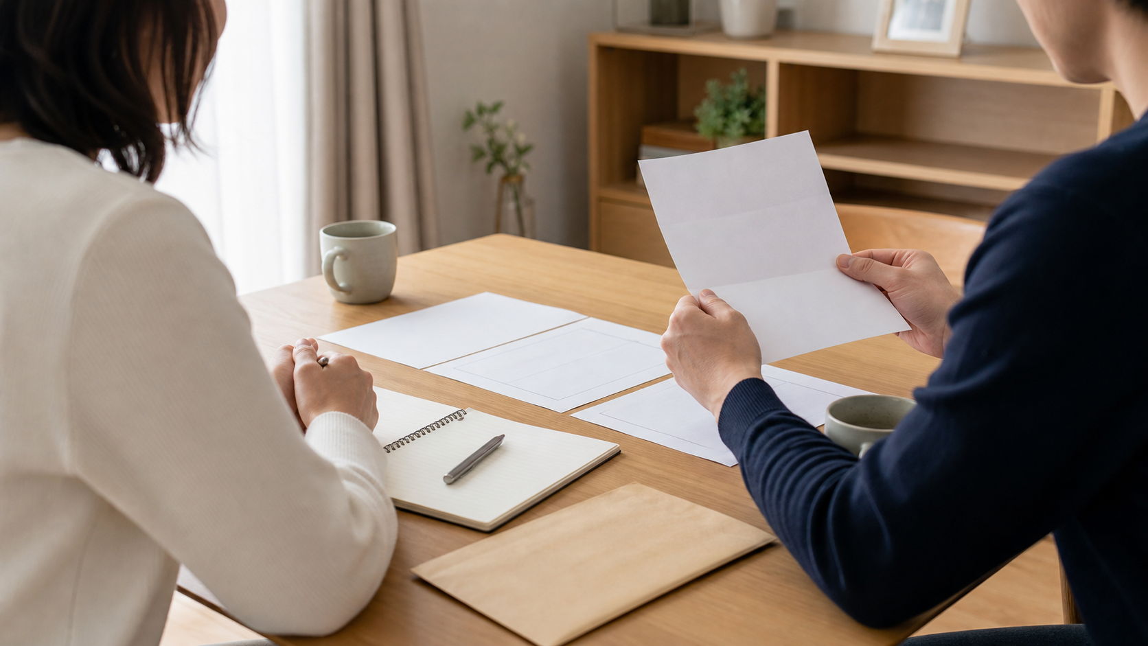 虚言癖の婚約者についてお金や親の話を確認する場面