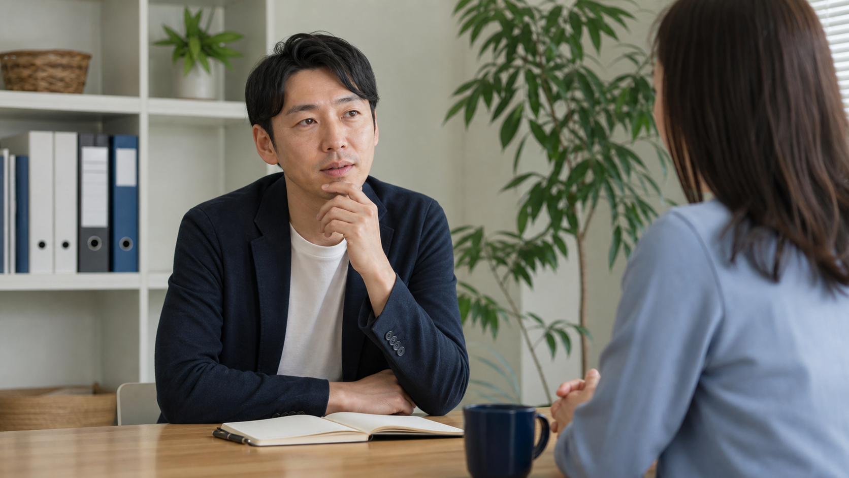 咄嗟に嘘をつく理由を会話の中で考える人