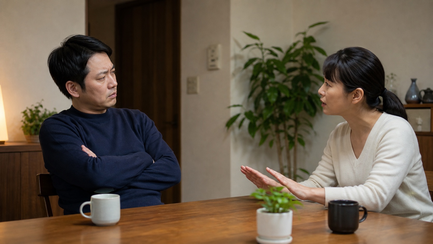 虚言癖のある人を感情的に追い詰めるNG行動のイメージ